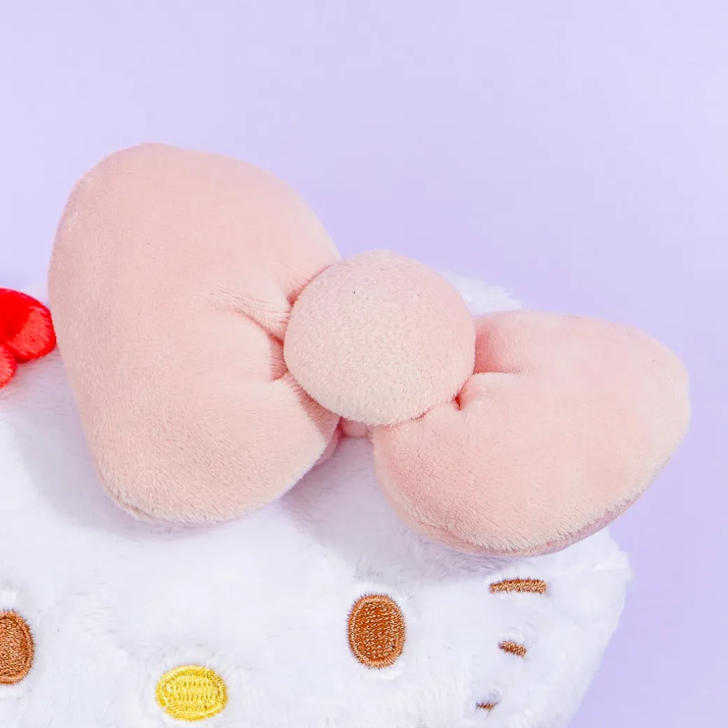 Hello Kitty Big Ribbon Fluffy Pouch