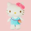 Hello Kitty Blushing Nostalgic Sitting Plushie - Medium