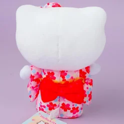 Hello Kitty Blushing Sakura Kimono Plushie - Medium