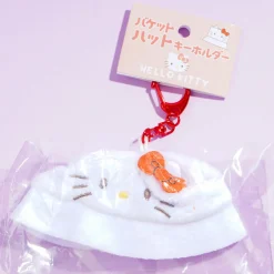 Hello Kitty Bucket Hat Keychain