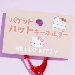 Hello Kitty Bucket Hat Keychain