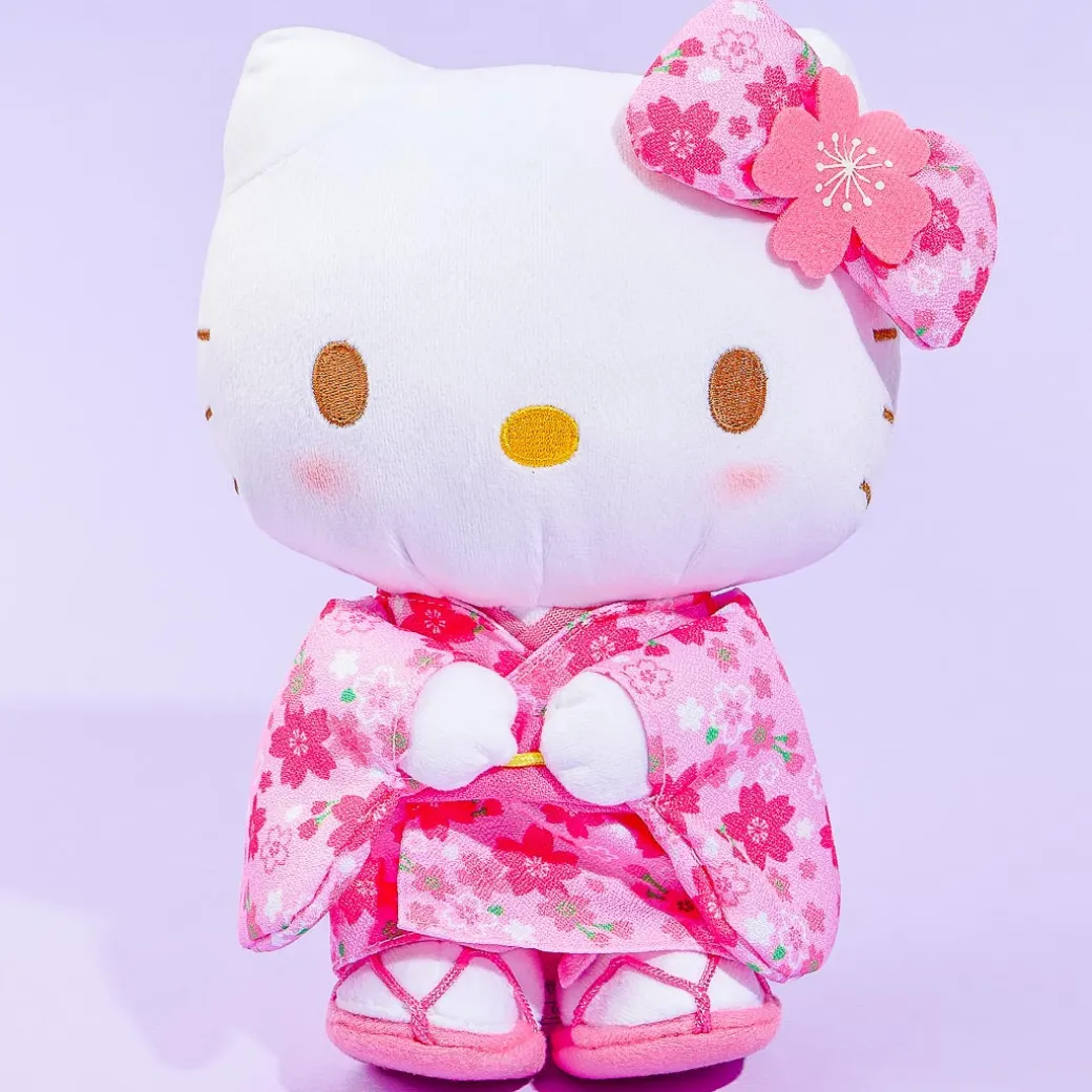 Hello Kitty Cherry Blossom Kimono Plushie - Medium