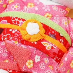 Hello Kitty Chirimen Japanese Doll Plushie - Medium