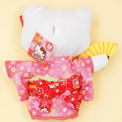 Hello Kitty Chirimen Japanese Doll Plushie - Medium