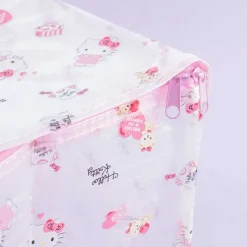 Hello Kitty Clear Zippered Foldable Storage Box - Medium