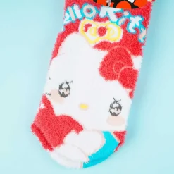 Hello Kitty Cute Face Fluffy Room Socks