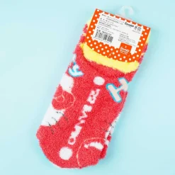 Hello Kitty Cute Face Fluffy Room Socks