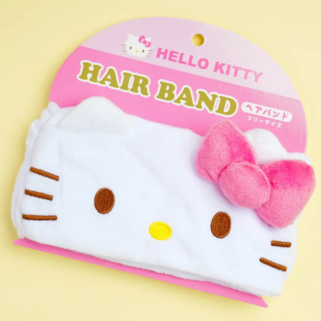 Hello Kitty 3D Ears Fluffy Hairband