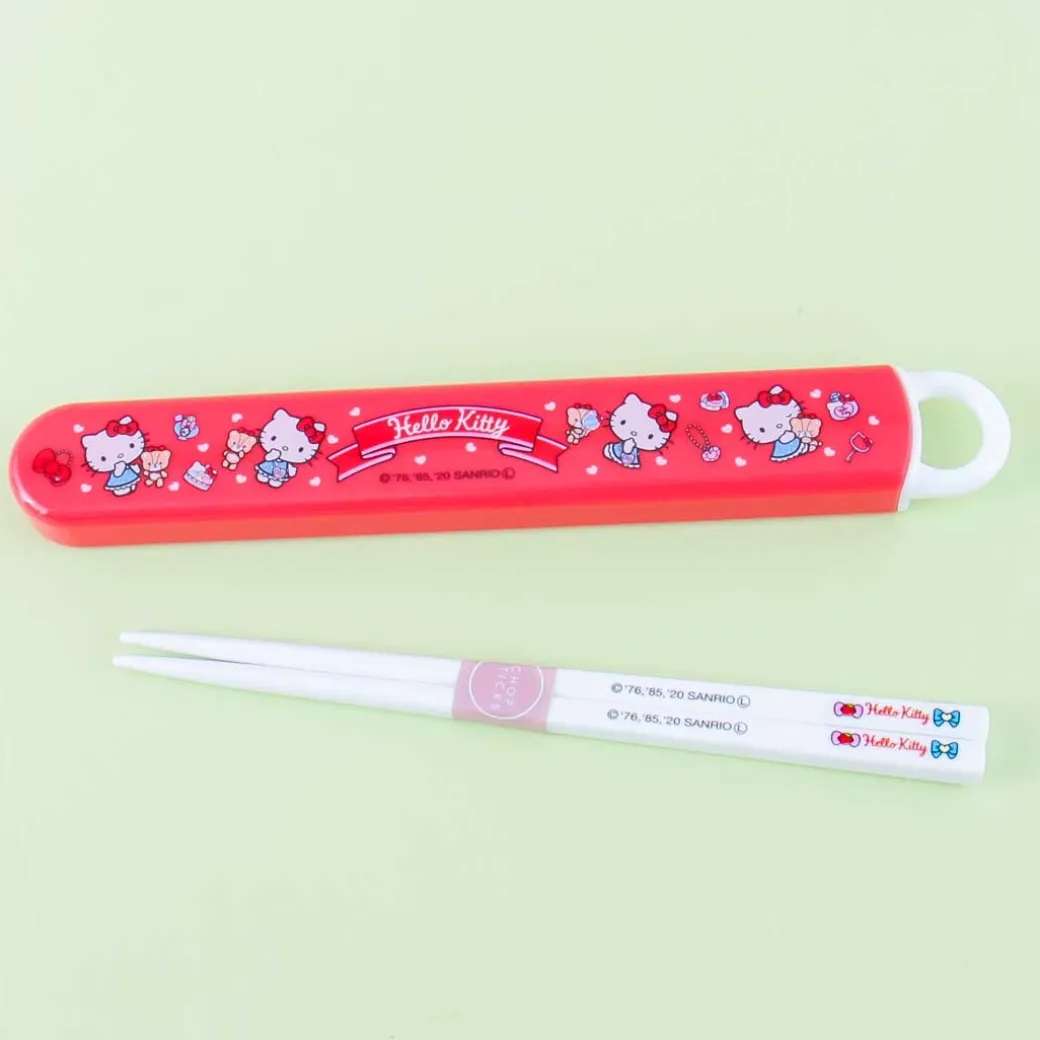 Hello Kitty Dress Up Chopsticks Set