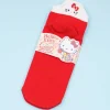 Hello Kitty Embroidered Heel Socks