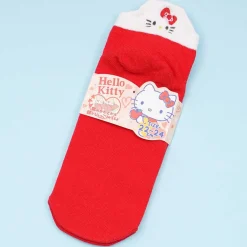 Hello Kitty Embroidered Heel Socks