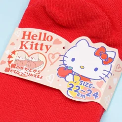 Hello Kitty Embroidered Heel Socks