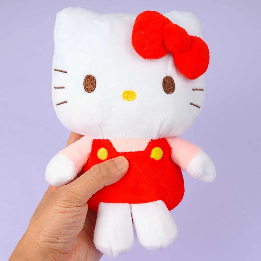 Hello Kitty Embroidered Plushie Pouch - Medium