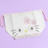 Hello Kitty Face Drawstring Lunch Bag