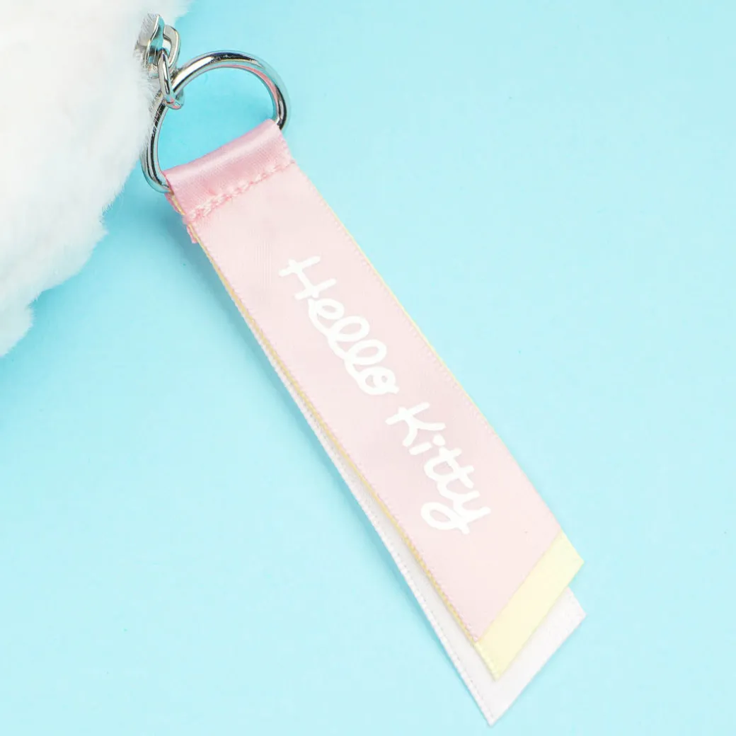 Hello Kitty Face Plushie Pouch With Window