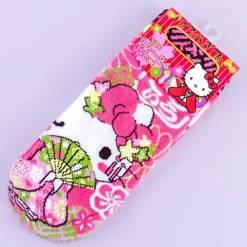Hello Kitty Floral Maiko Socks
