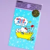 Hello Kitty Flower Bath Postcard