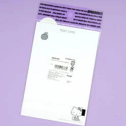 Hello Kitty Flower Bath Postcard