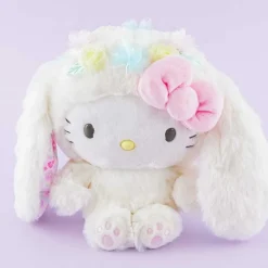 Hello Kitty Flower Bunny Plushie - Medium