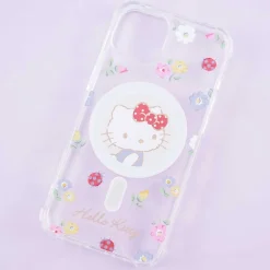 Hello Kitty Flower MagSafe Phone Case for iPhone 13