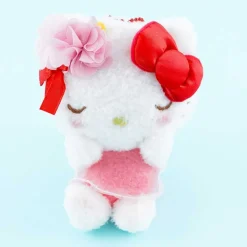 Hello Kitty Flower Ribbon Plushie - Medium