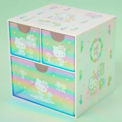 Hello Kitty Flowery Rainbow 2-Tier Drawer Chest