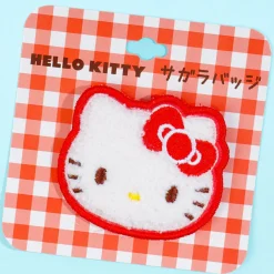 Hello Kitty Fluffy Embroidered Badge