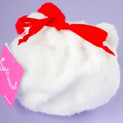 Hello Kitty Fluffy Face Drawstring Pouch