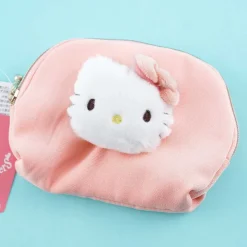 Hello Kitty Fluffy Face Tissue Pouch