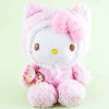 Hello Kitty Fluffy Hood Plushie - Medium