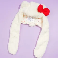 Hello Kitty Fluffy Hooded Scarf