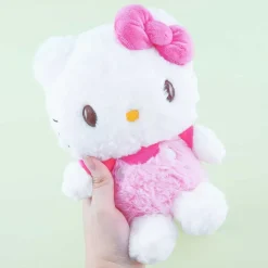 Hello Kitty Fluffy Plushie - Medium