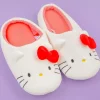 Hello Kitty Fluffy Room Slippers