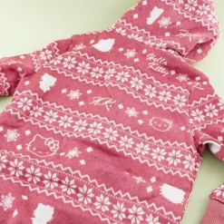 Hello Kitty Fluffy Snowflake Cardigan