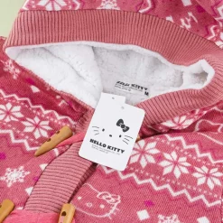 Hello Kitty Fluffy Snowflake Cardigan