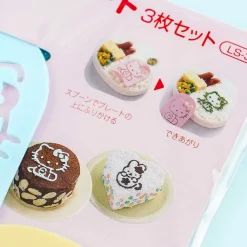 Hello Kitty Food Template Set - 3 pcs