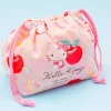 Hello Kitty Fruity Love Drawstring Lunch Bag
