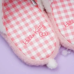 Hello Kitty Gingham Indoor Slippers