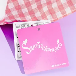 Hello Kitty Gingham Newsboy Cap Plushie - Medium