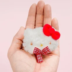 Hello Kitty Gingham Ribbon Hair Tie