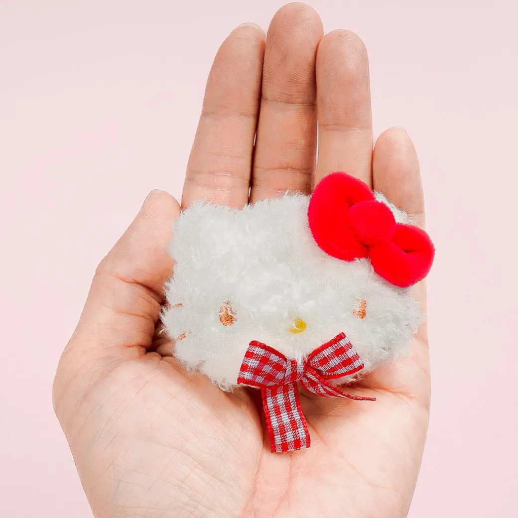 Hello Kitty Gingham Ribbon Hair Tie