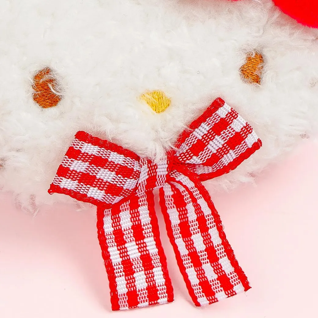 Hello Kitty Gingham Ribbon Hair Tie