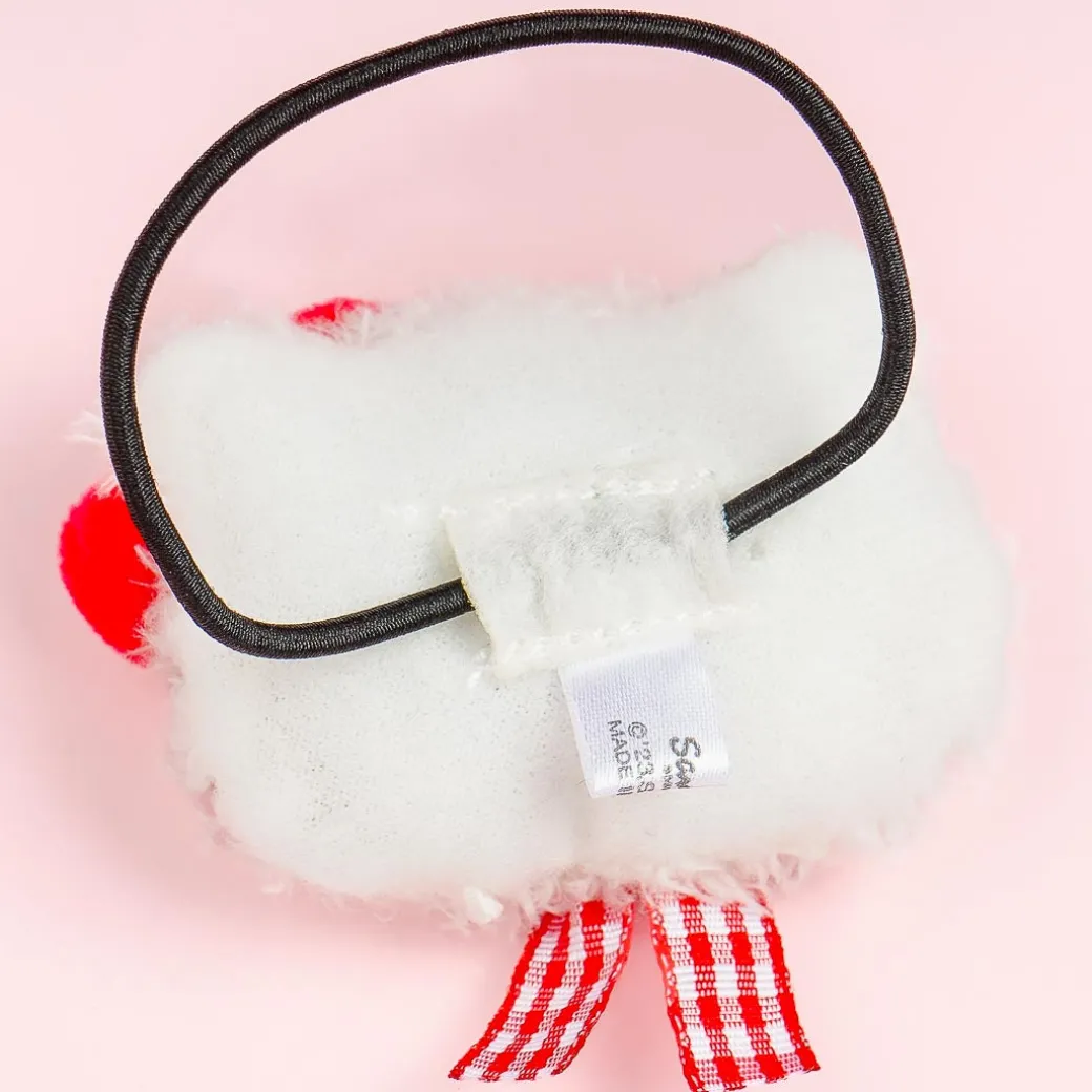 Hello Kitty Gingham Ribbon Hair Tie