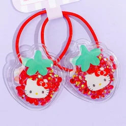 Hello Kitty Glittery Hair Ties