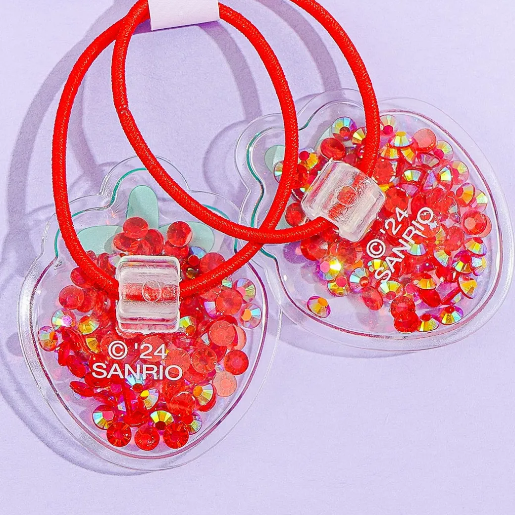 Hello Kitty Glittery Hair Ties