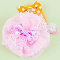 Hello Kitty Glittery Lace Hair Tie