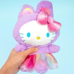 Hello Kitty Gradient Bunny Plushie - Purple / Medium