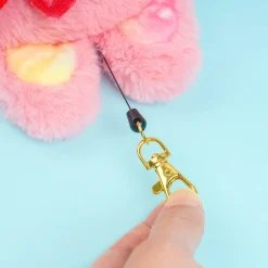 Hello Kitty Gradient Bunny Plushie Card Case & Charm - Pink