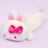 Hello Kitty Gradient Bunny Plushie Pencil Case - Rainbow