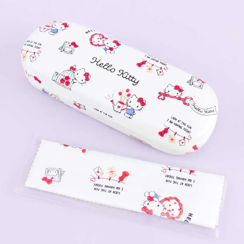 Hello Kitty Happy Spring Eyeglass Hard Case